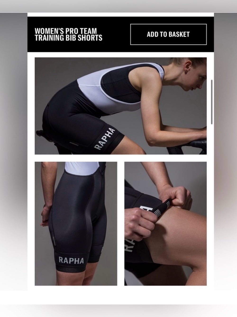 Rapha -Women's Pro Team Bib Shorts